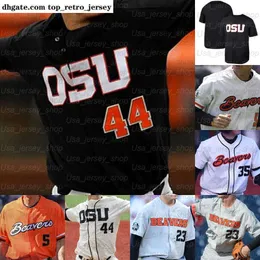 2021 Oregon State Beavers OSU College Baseball jerseys Madrigal 35 Adley Rutschman 23 Jacoby Ellsbury Any Number Name
