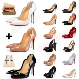 christians louboutins red bottoms heels women Luxurys Vestido Sapatos de Fundo Vermelho Designers Saltos altos Mulheres Bombas Então Kate Stiletto Sandálias Pointed Toe 【code ：L】