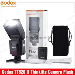 Flash Heads Godox TT520 II Flash TT 520 II THINKLITE Camera Flash z kombild-in 433 MHz Sygnał bezprzewodowy dla Pentax Fuji Olym YQ231003