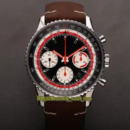 V9F Top B01 AB01211B1B1X2 Swissair Special Edition ETA A7750 Automatic Chronograph Mens Watch Two way rotation Bezel Sport Stopwat301A