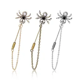 DHgate.com:Retro Bling Rhinestone Spider Chain Brooch for Women ...