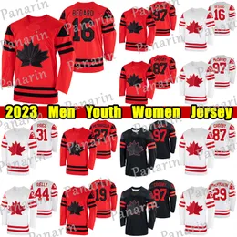 # 16 Connor Bedard Canada Team hockey jersey #97 Connor McDavid Sidney Crosby Nathan MacKinnon Mitch Marner Carey Price John Tavares Owen Power Devon Levi jerseys