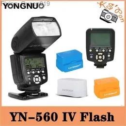 Testine Flash Yongnuo YN560IV Speedlite 2.4G Wireless Radio Master Slave Flash YN560 IV per fotocamera DSLR Pentax Olympus YQ231004