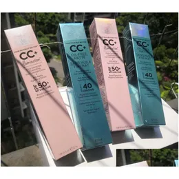 BB CC Creams Face Makeup Cream din hud men bättre oljematt grönt rör rosa sier droppleverans hälsa skönhet dh3dh