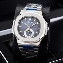 Luksusowy projektant zegarków Męskie zegarki Automatyczne zegarki mechaniczne 40 mm pełne stali nierdzewne wodoodporne zegarek na rękę 276k