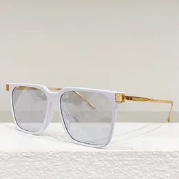Klasyczne okulary przeciwsłoneczne do jazdy na imprezach plażowych Modne panele mężczyzn Duże rama soczewki gradientowe metalowe nogi symbol z pudełkiem dla kobiet Z1826E