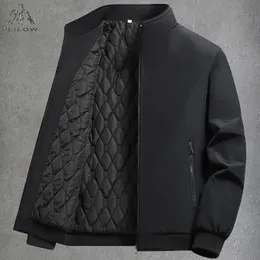 Mens Jackets Plus Size 6XL 7XL 8XL Thicken Warm Varsity Jacket Coat Men Windbreaker Streetwear Winter Fleece For Parkas Overcoats 231005