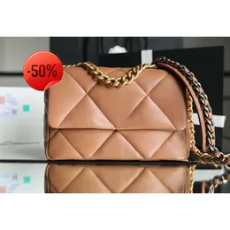 TOP famous luxury bag Designer Chain Bag 26cm 10a Mirror Quality Women Shoulder Handbag Luxuries Cross Body with h
