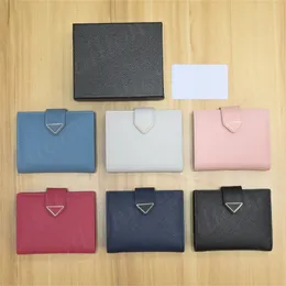 Kartenhalter, kurze Geldbörse, Damen-Herren-Designer-Geldbörsen, Geldbörsen, Reißverschlusstasche, echtes Rindsleder, Mini-Clutch-Taschen, hochwertiges Leder