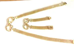 Necklace Earrings Set 2023 Fashion Retro High Quality Bracelet For Women Wedding Jewelry
