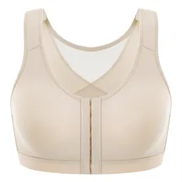 Bras MELENECA Women's Front Closure Posture Bra Wire Post Plus Size Back Support304m