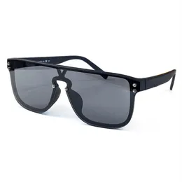 occhiali da sole per donna Set completo originale accessori Uomo occhiali da vista specchio stampa simbolo Z1082 stud Shades forma a V ponte buco della serratura gla236i