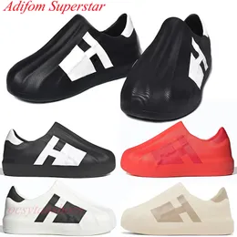 New 2024 Adifom Superstar Fashion Running shoes Slippers White Black Beige mens designer sneakers low platform womens sports trainers Slide EUR 36-45