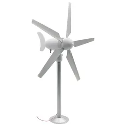 Dekorative Objekte Figuren Das 5-Blatt-Mikrowindmodell Dreiphasige Permanentmagnet-Bürstenlose Outdoor-Windmühle für Wissenschaft und Bildung DIY 230928