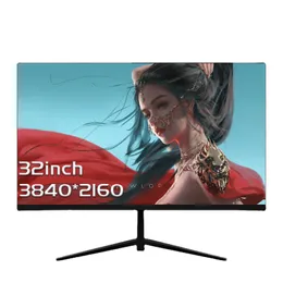 32 Zoll 4K 60Hz Ultra Clear Monitor Computer IPS Panel UHD LED Display Desktop Gaming Monitore FreeSync/G-Sync Design Zeichnung PS5