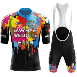 Conjuntos de camisa de ciclismo huub esportes ciclo roupas bicicleta estrada camisa roupas ropa ciclismo maillot bib shorts kit 230928