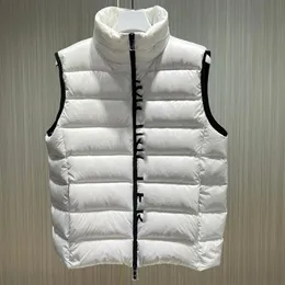 Cenis Designer Men's Vest Down Jacket Tryckt bokstäver Kvinnors puffer Vest Warm Gilet Designer Size1 2 3 4 5264i