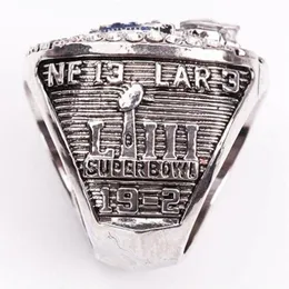 Collezione di souvenir dei fan 2020 New England Stagione 2018 - 2019 Patriot s Championship Ring TideRegali di festa per gli amici300D