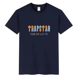 T-shirt firmata Trapstar London T-shirt estiva con stampa 3D Abbigliamento da donna per uomo Sport Fitness Poliestere Spandex Breathab248L