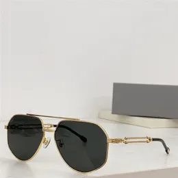 New fashion design pilot sunglasses 40030U exquisite metal frame double nautical rope temples simple and popular style outdoor UV400 protection glasses