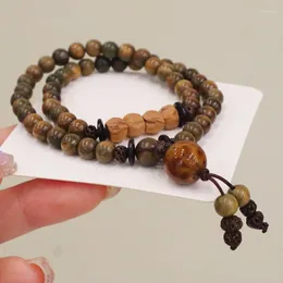 Strand Original Old Materials Sandalwood Prayer Beads Armband