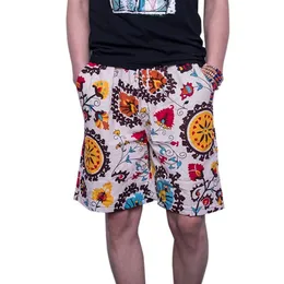 Männer Badeshorts Reine baumwolle flachs Badeshorts Für Männer Strand SPA Badeanzug Strand Hosen Board Short Surf Hosen Bademode305R