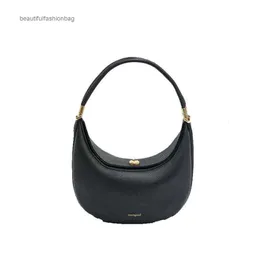 Shoulder Bags Songmont Luna Bag 2023 Luxury Designer Underarm Hobo Shoulder Half Moon Leather Purse clutch bags Handbag 2023