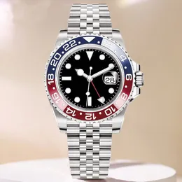 빈티지 남성 디자이너 시계 마스터 시리즈 시계 감시 시계 Moissanite Watch 시계 고품질 2813 자동 스프라이트 사파이어 유리 방수 시계
