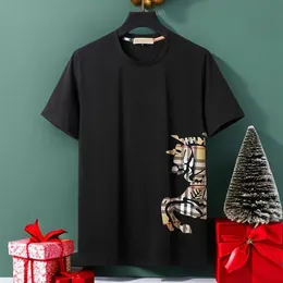 Herr- och kvinnors t-shirt mode casual tryck kort ärm Halloween julklapp T-shirt -försäljning av lyx plus S332K