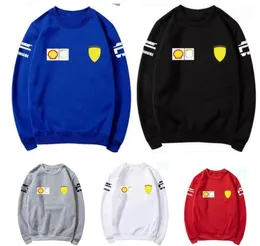 Felpa da corsa F1 girocollo felpa primavera e autunno squadra outdoor con la stessa personalizzazione