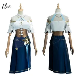 Klaudia Atelier Ryza Cosplay Costume Disguise Klaudia Cosplay Dress Anime Costume Klaudia klänning med tillbehör