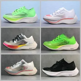 2019 Nowy Zoomx Vaporfly Next% Volt Buty do biegania na zewnątrz kobiety oddychające swobodne buty do joggingów projektantki Treakers Sport Trainer215V