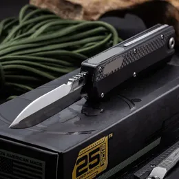 Ut 184-10s glykon caçador de recompensas faca automática marfione personalizado hellhound facas de bolso 204p a161 a162 3310bk 3300bk facas de presente automático