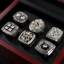 المشجعين 1974 1975 1978 1979 2005 2008 Steeler S Wolrd Champions Team Championship Ring Sport Fan Pofer G254b