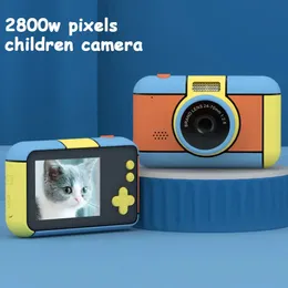 Toy Cameras Children Kid Camera stor skärm 2800W Pixels Digital Video Recorder Camcorder DV Video Boys Girls Birthday Christmas Gift 230928