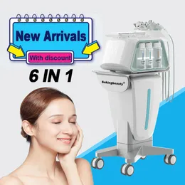 Neueste Hydra Mikrodermabrasion Aqua Gesichtspeeling Jet Peel Wasser Sauerstoff Maschine Gesichtsreinigung Maschine Akne entfernen Hautstraffung RF Ball Roller