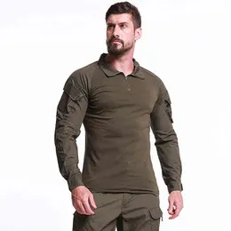 Mege Tactical Shirt Camouflage Army Military Battle Combat Shirt Airsoft Paintball Camisa Militar Special Forces Costume Plusize G274Z