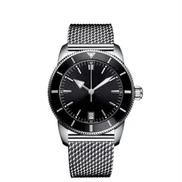 Herrenuhr, automatisches mechanisches Uhrwerk, voll funktionsfähig, hochwertige Herren-Armbanduhr, blau-schwarz, Designer-Uhren2028