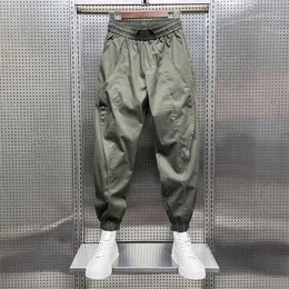Calças masculinas hip hop harem homens em baggy streetwear asas dança techwear alta qualidade designer marca sweatpants 231005