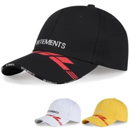 Vetements DHL Logo Baseball Caps Men Women embroideried Logo VETEMENTS Hats Good Quality Summer VTM Caps 3 Colors VTM Hat224q