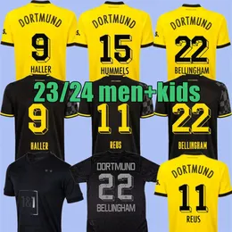 Player FANS HALLER Jersey Soccer REUS 23 24 Dortmund 2023 2024 Football Shirts BELLINGHAM Men Kids REYNA BRANDT SCHLOTTERBECK ADEYEMI 36891 20 20