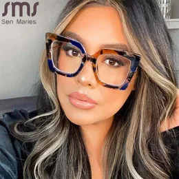 Vintage-Brille für Damen und Herren, quadratisch, klare Brille, optisches Brillengestell, transparente Linse, Brillengestell, NICHT Anti-Blaulicht, Y0831325K