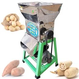 Stainless Steel Cassava Crusher Electric Sweet Potato Grinder Taro Wet Starch Pulping Refiner Extractor Separator