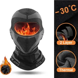 Cycling Caps Masks Balaclava Warm Mask Full Face Winter Four Seasons Breathable Ski Mask Motorcycle Cycling Bike Scarf Hat Casco Moto Helmet Hood 231005