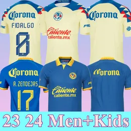 23 24 Club America HENRY Mens Soccer Jerseys J. DOS SANTOS ARAUJO