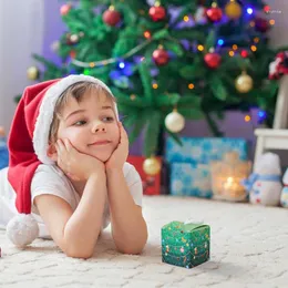 Prezent mini bożonarodzeniowe pudełka tekturowa pudełka recyklingowa 50pcs mały rozmiar 5,5 cm kwadratowy dostawca domu