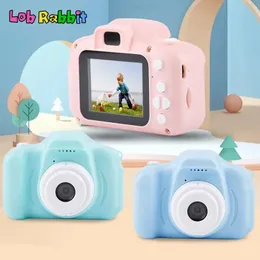 Toy Cameras Children Digital Camera Toys Cartoon 1080p HD يمكن أن تلتقط صورًا في الهواء الطلق كاميرات الأطفال المحمولة في الهواء الطلق.