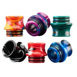 Epoxy Resin 810 drip tips in good price Mouthpiece For Vaporizer Atomizers prince TFV8 Tank Mixed Color