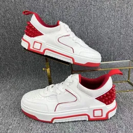 2023 스니커 디자이너 야외 커플 스포츠 신발 남성 여성 Astroloubi Red Bottoms 브랜드 캐주얼 신발 패션 트레이너 큰 크기 35-47 상자