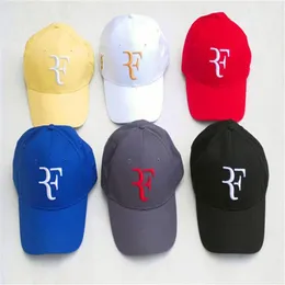 Tennis Cap Mens Womens Baseball Cap Roger Federer RF Print Couple Baseball Caps Adjustable Snapback Caps Hats Man Femal Hat2696